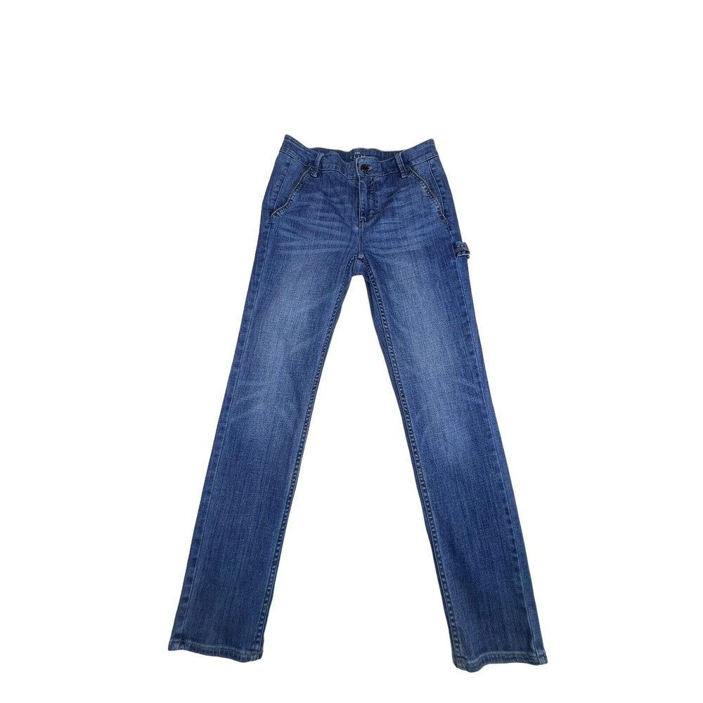 White House Black Market Jeans Womens Size 2 Reg bling The Slim Ankle Blue Jeans